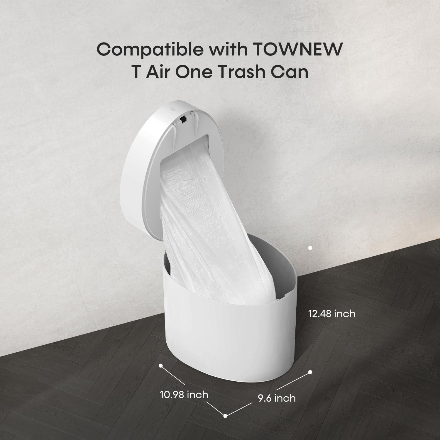 R15 专属垃圾盒与 TOWNEW T Air One 适配示意