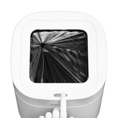 Recovered T Air Lite sealing-button step one illustration