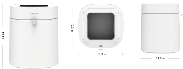 T Air Lite dimension diagram